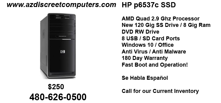 HP P6537c SSD
